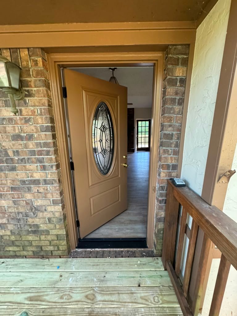 Door and window installation project by MTZ